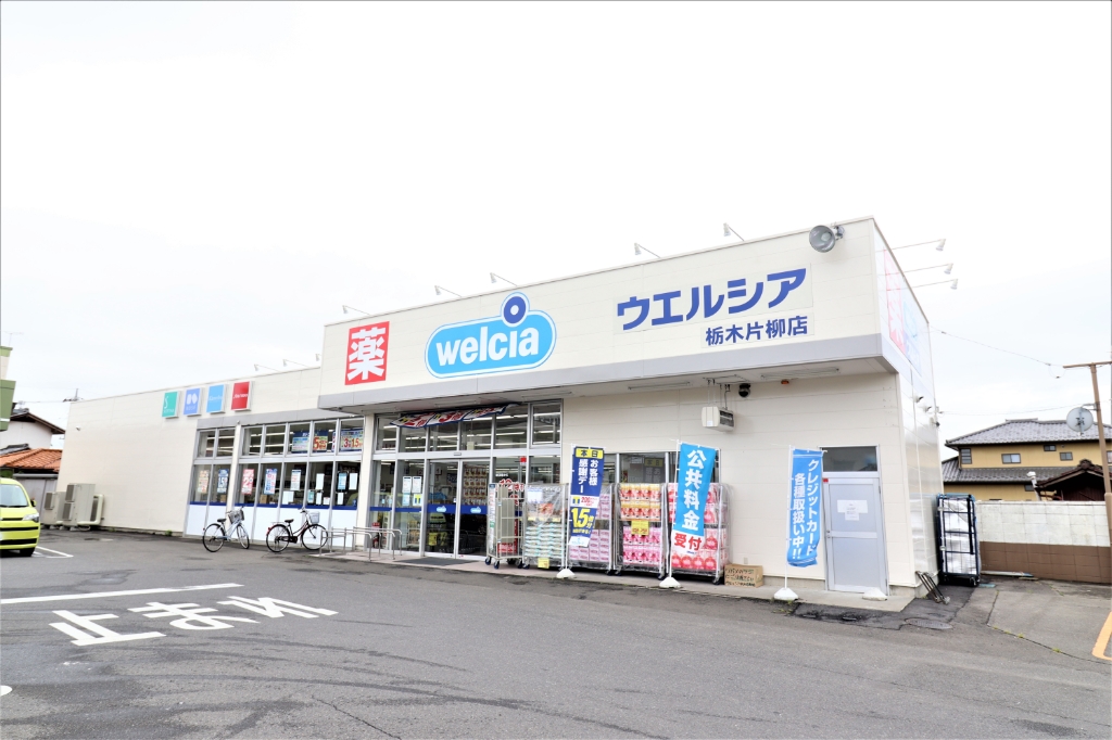ドラックストア　ウエルシア栃木片柳店（ドラッグストア）まで527m