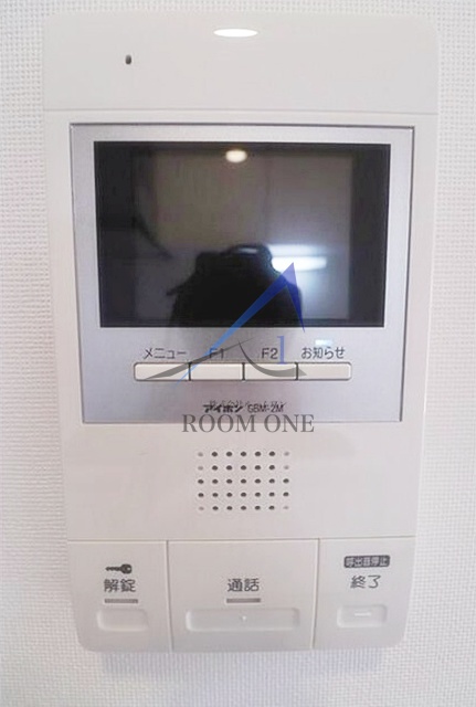 セキュリティ　モニター付インターホンです。