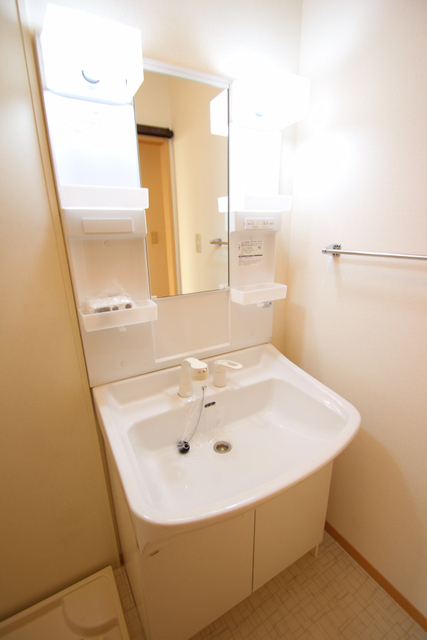 洗面設備　※別部屋の参考写真です