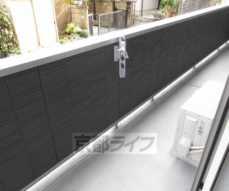 バルコニー　ベランダ広いです！