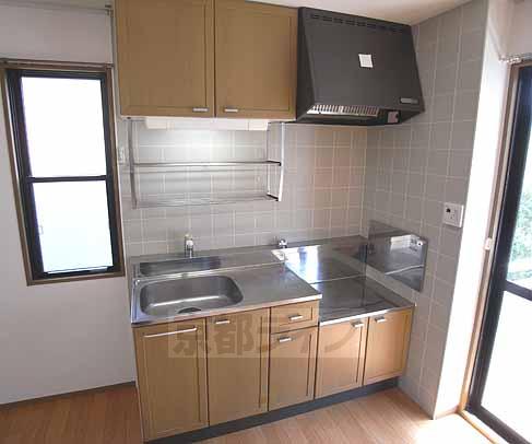 キッチン　２口コンロ設置可