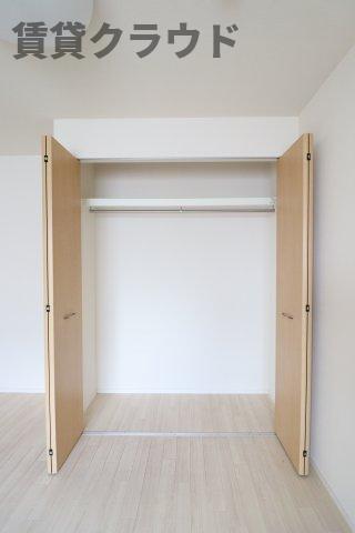 収納　大きなスペースがあり、収納には困りません