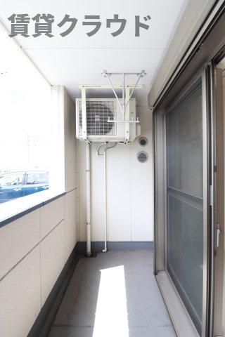 バルコニー　落ち着いた時間を過ごせるバルコニーです