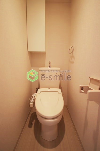 トイレ　ゆったりとした空間のトイレです