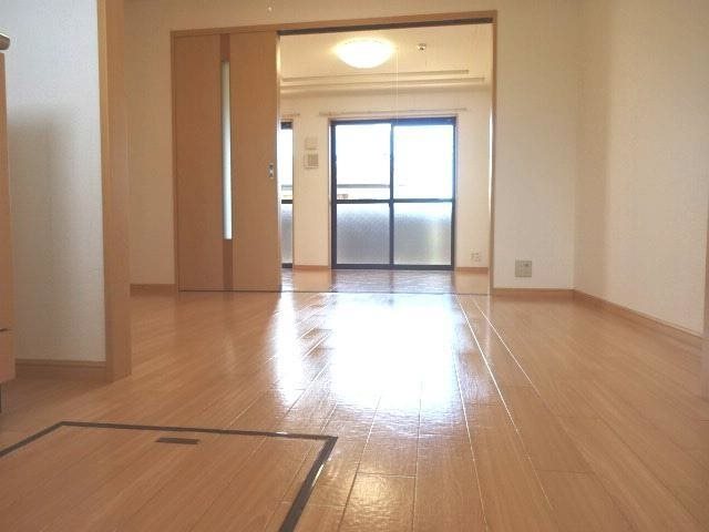 居室・リビング　※別号室の写真です。