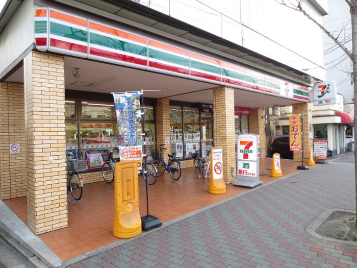 コンビニ　セブンイレブン京都大石橋店（コンビニ）まで500m