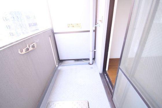 バルコニー　※別号室の写真です