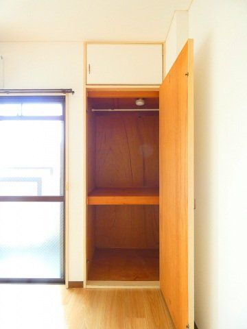 収納　クローゼット付です。