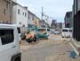 駐車場　建築中