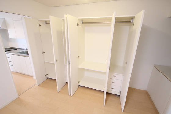 収納　※別部屋の写真です。