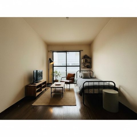 居室・リビング　写真の家具等はCG合成です。