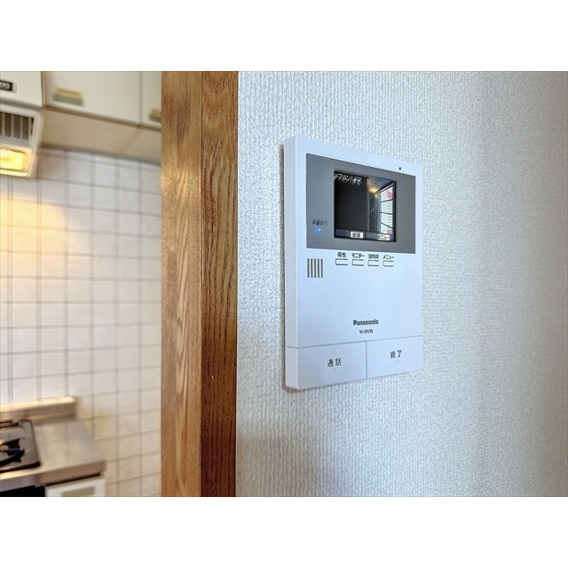 セキュリティ　ＴＶドアホンで来訪者確認できます