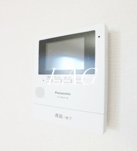 セキュリティ　モニター付きインターホンです。