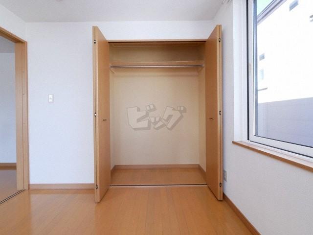 収納　収納に便利なクローゼットがついています♪