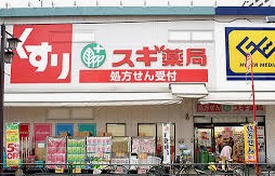 ドラックストア　スギ薬局 北新宿3丁目店（ドラッグストア）まで750m
