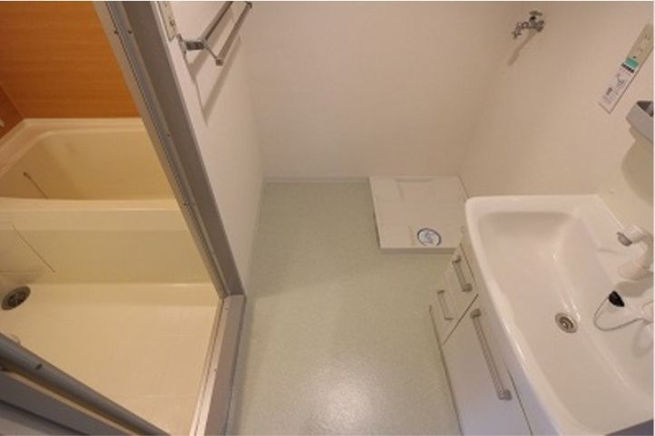 洗面設備　※全て別号室のお写真。内装等参考にしてください。