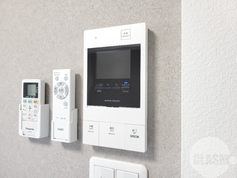 セキュリティ　来訪者が確認できるモニターホン♪