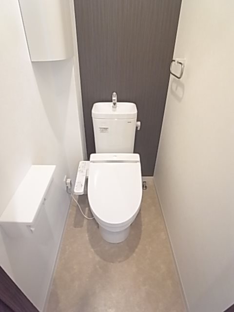 トイレ　ゆったりとした空間のトイレです