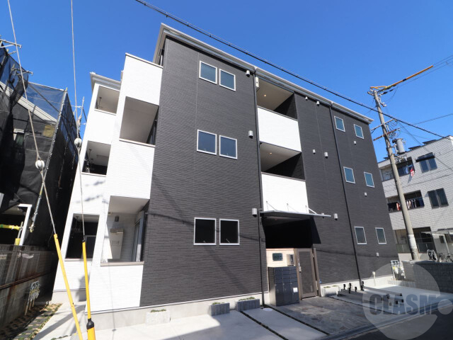 建物外観　阪急豊津駅まで徒歩１０分圏内の好立地