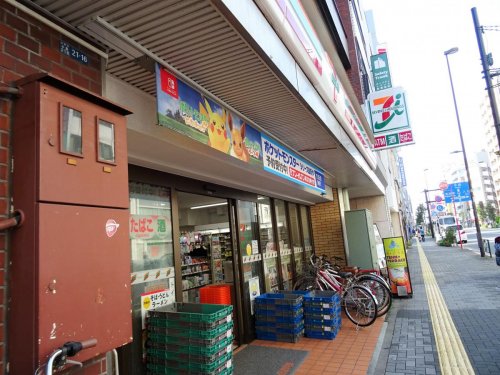 コンビニ　セブンイレブン 新御徒町駅前店（コンビニ）まで396m