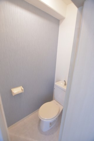 トイレ　同物件、別号室の写真です。