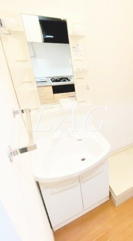 洗面設備　独立洗面台です。