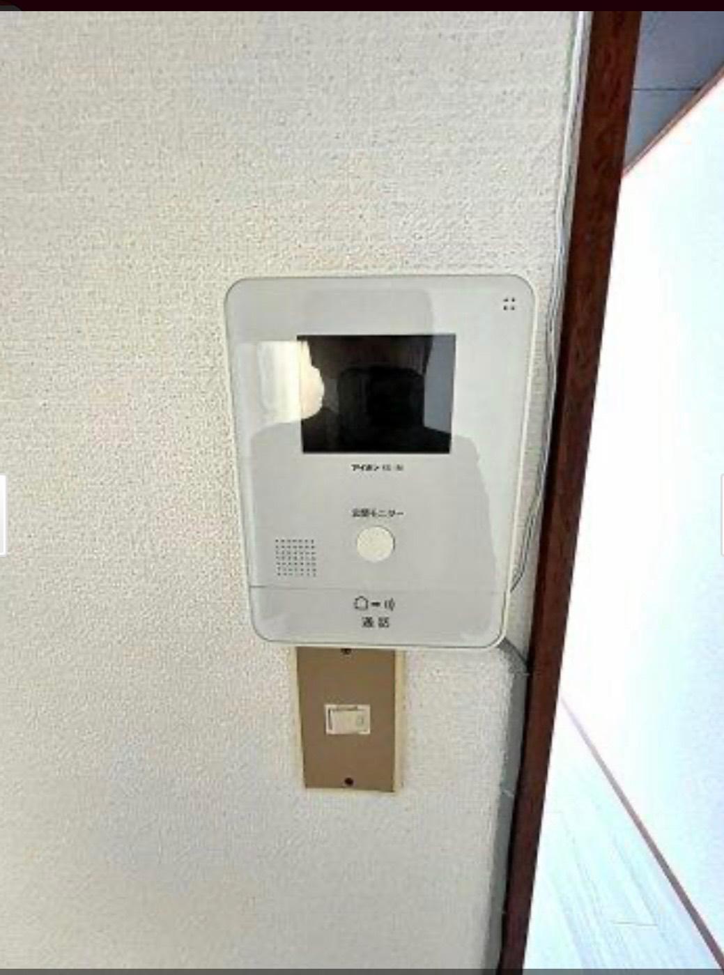 セキュリティ　モニター付きインターフォン