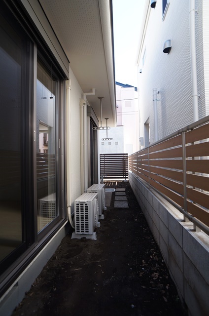 庭　専用のテラス部分です♪