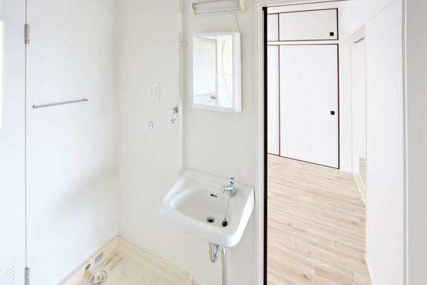 洗面設備　ビレッジハウスの同一物件・同一タイプの間取りの写真です