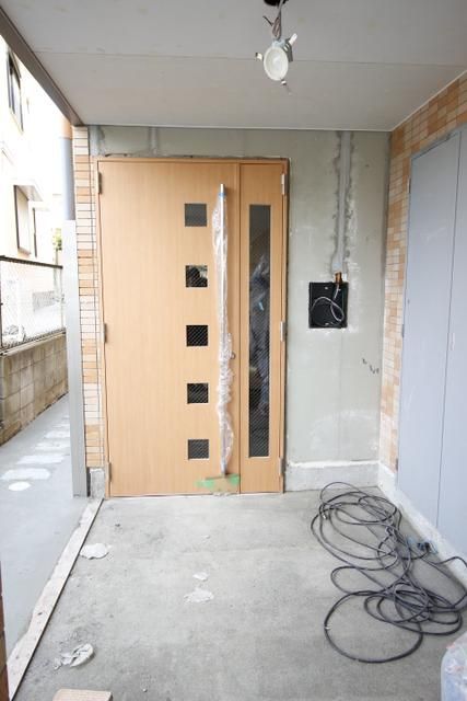 エントランス　※建築時写真