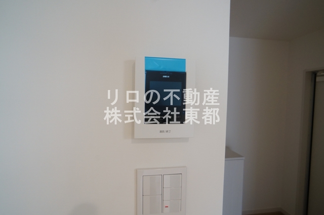 セキュリティ　訪問者が一目で分かる、安心のＴＶモニタ付インターホンです！