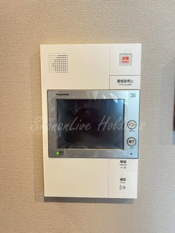 セキュリティ　モニタ付きインターホンで安心♪