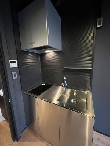 キッチン　コンパクトですが、火力も強いIH