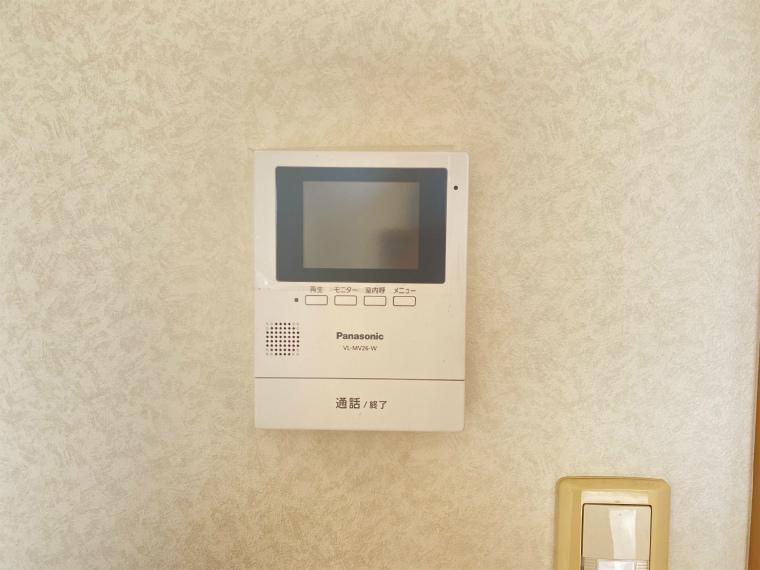 セキュリティ　室内側インターフォン