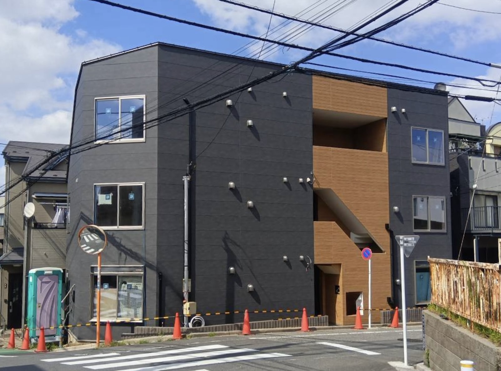 建物外観　現在建築中