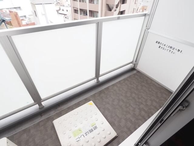 バルコニー　落ち着いた時間を過ごせるバルコニーです