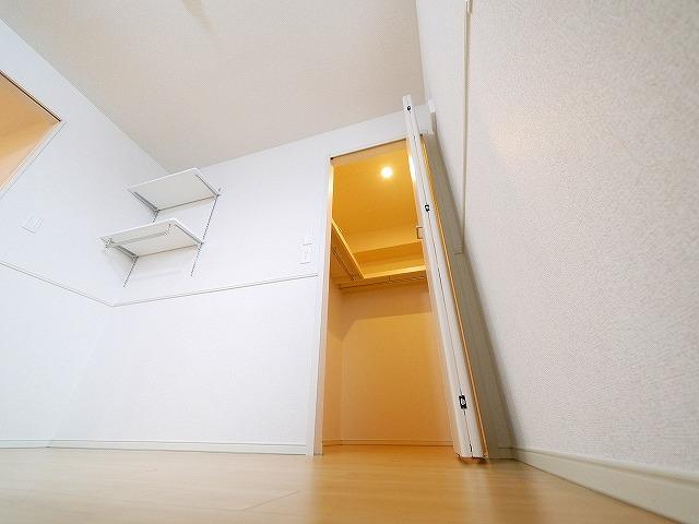 収納　ちょっとした収納スペースも充実しています