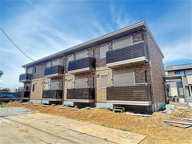建物外観　建築中です