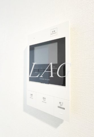 セキュリティ　モニター付きインターフォンです。