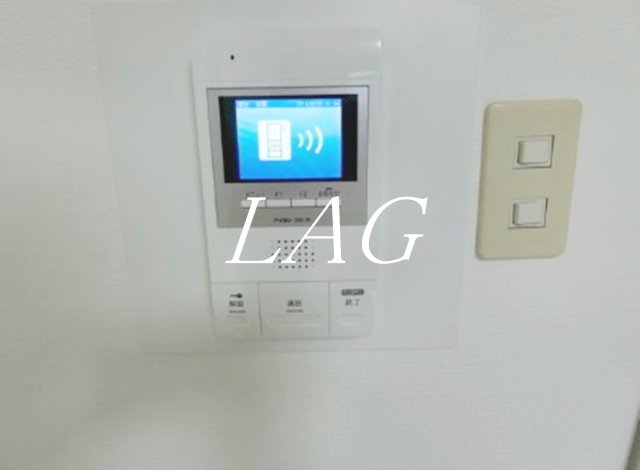 セキュリティ　モニターつきインターホンです。