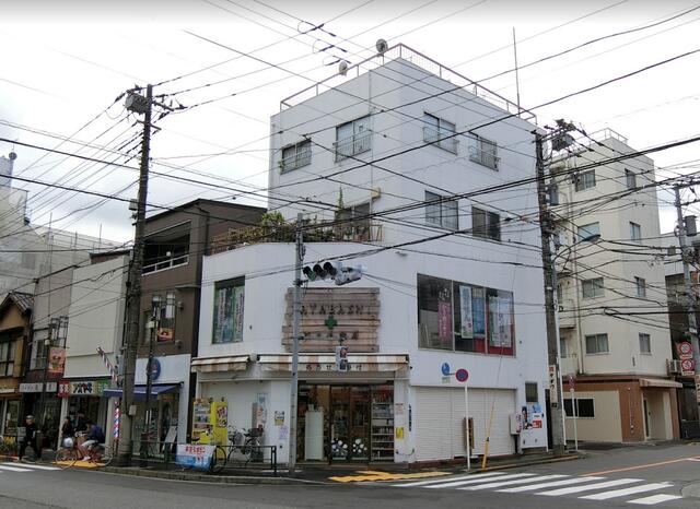 眺望　谷田橋薬局まで83m