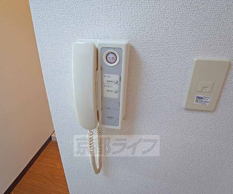 セキュリティ　インターフォンです。