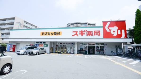 ドラックストア　スギ薬局東園田店（ドラッグストア）まで255m