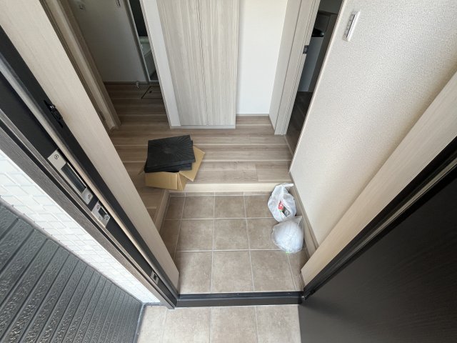 玄関　毎日通る玄関はこちらです