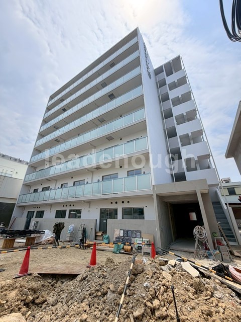 建物外観　建築中