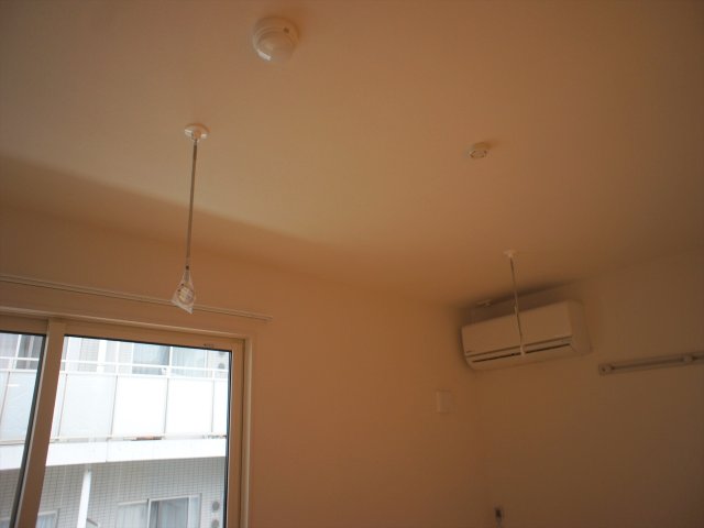 その他設備　室内物干し