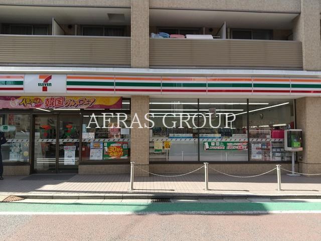 コンビニ　セブン-イレブン 新宿中井駅前店（コンビニ）まで389m
