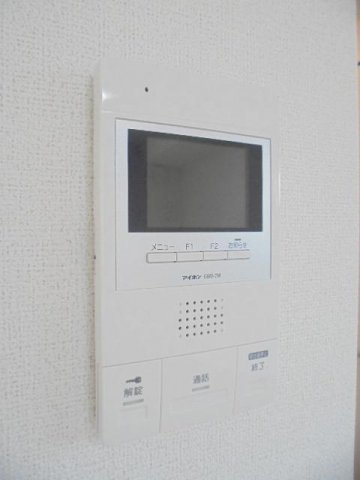 セキュリティ　モニター付きインターホンです