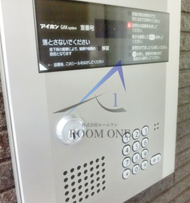 セキュリティ　オートロックです。