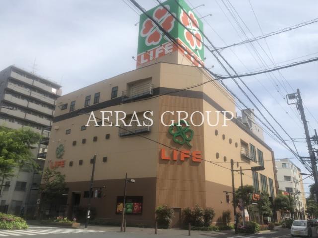スーパー　ライフ西蒲田店（スーパー）まで287m